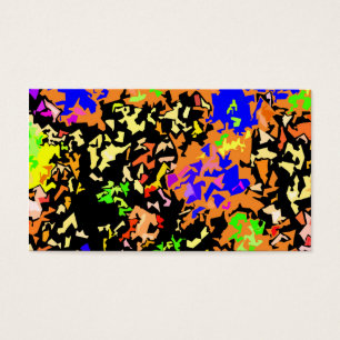 Crystallised Paint Splatter - Warm Colours