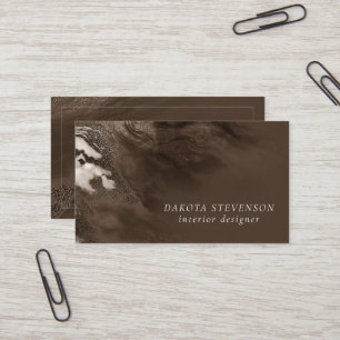 Crystallised Red Agate Ruby Crimson Marbled Ston Business Card