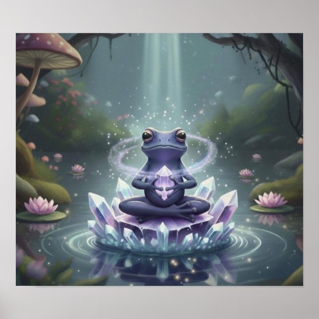 CrystalLotusFrog Poster (Front)