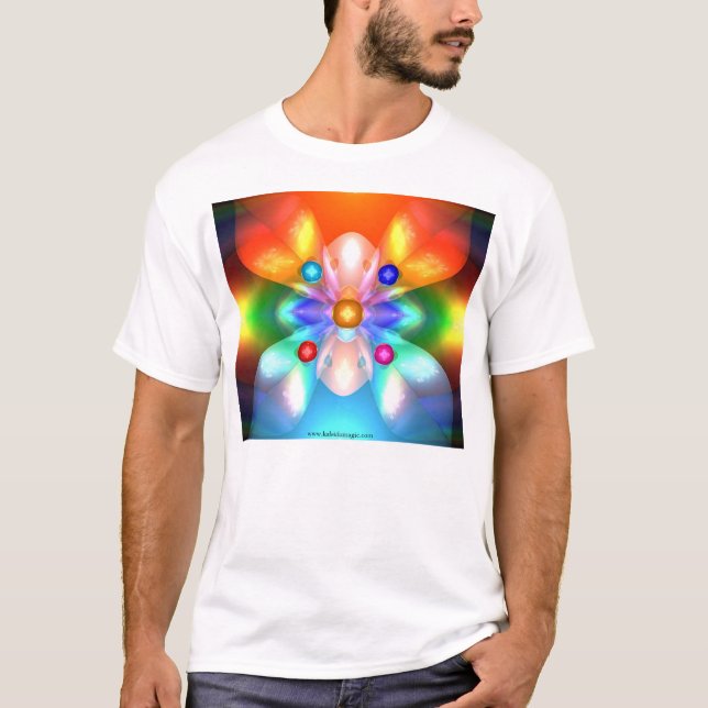 Crystals and Flames T-Shirt (Front)
