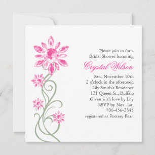 Crystal's Bridal Shower Invitation