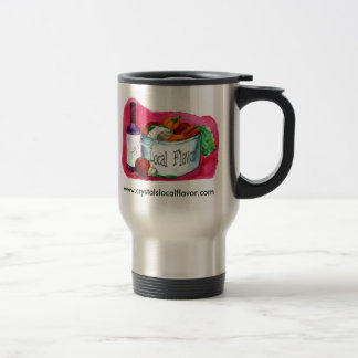 Crystal's Local Flavour travel mug
