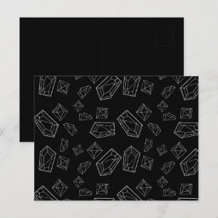 Crystals Postcard