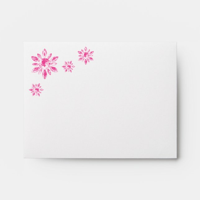 Crystal's Wedding Thank You Card Envelope (Front)