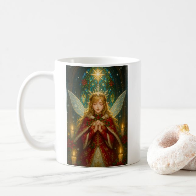 CS001_Charming Fairy - Christmas Edition #1 Coffee Mug (With Donut)
