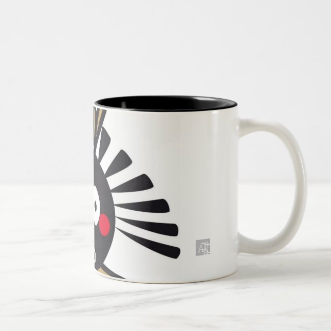 CSeeK GirlBl Two-Tone Coffee Mug (Right)