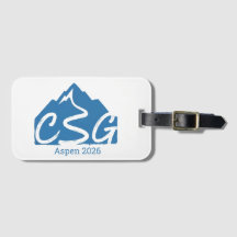 CSG Luggage Tag - Aspen 2026