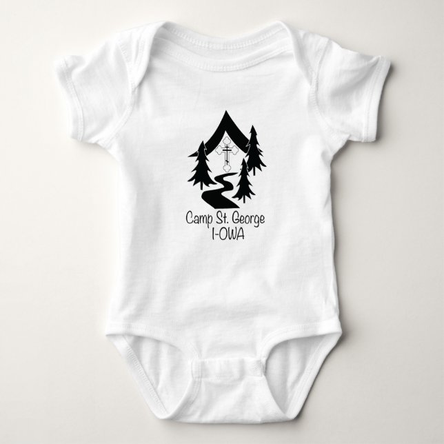 CSG One Piece Baby Bodysuit (Front)