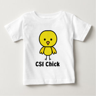 CSI Chick Baby T-Shirt