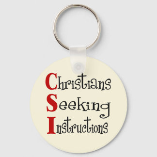 CSI Christian Acronymn Key Ring