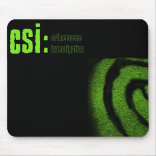 csi crime scene investigation mouse pad