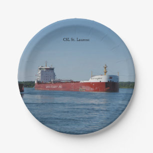CSL St. Laurent paper plate