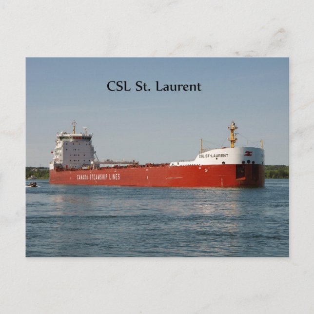 CSL St. Laurent post card (Front)