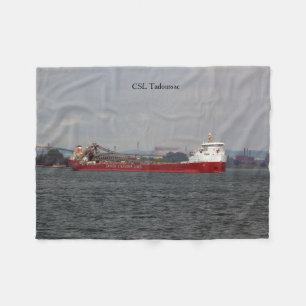 CSL Tadoussac fleece blanket