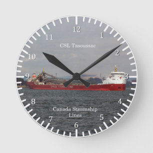 CSL Tadoussac red clock