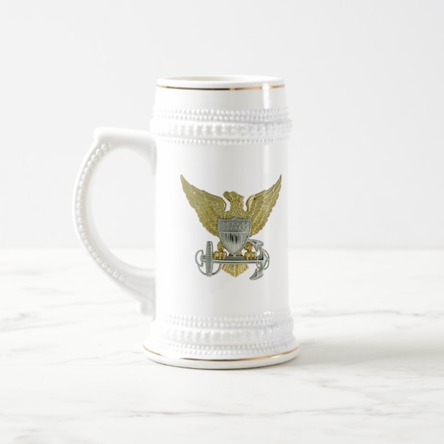 CSM Groomsman Beer Stein (Left)