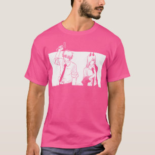 Csm Pochita Manga Gun Fiend Anime 2021 Denji And P T-Shirt