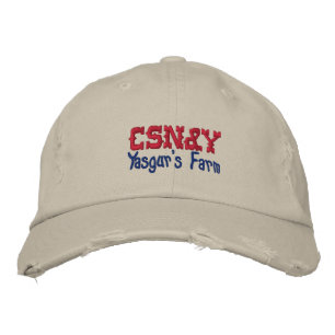 CSN&Y Yasgur's Farm Embroidered Hat
