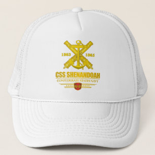 CSS Shenandoah (Navy Emblem) gold Trucker Hat