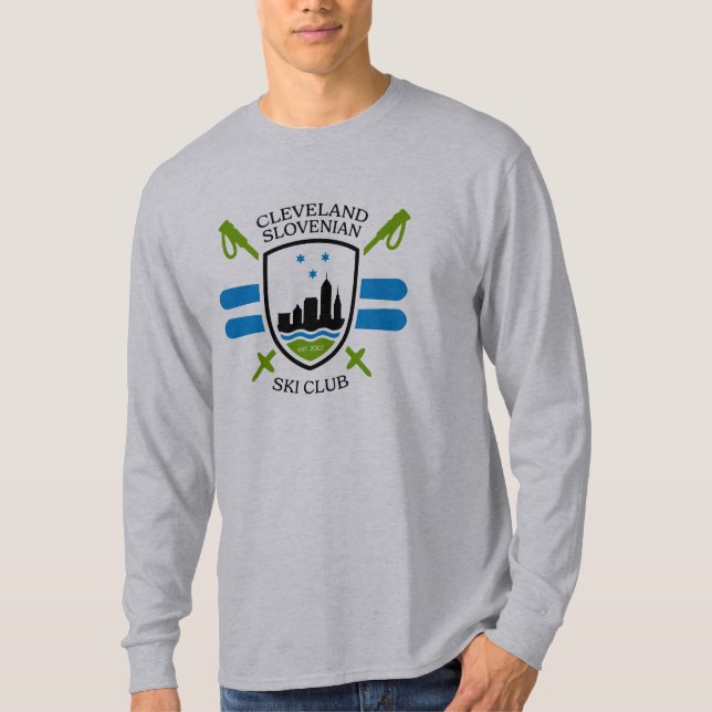 CSSC Men's Long Sleeve Grey T-Shirt (Front)