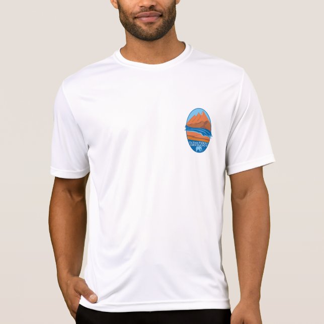 CSUF Geology Club Microfiber T-Shirt (Front)