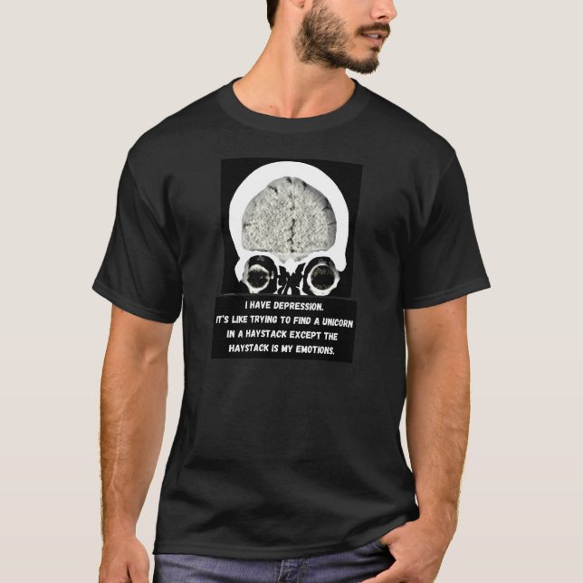 CT Scan_Unicorn in a haystack T-Shirt (Front)
