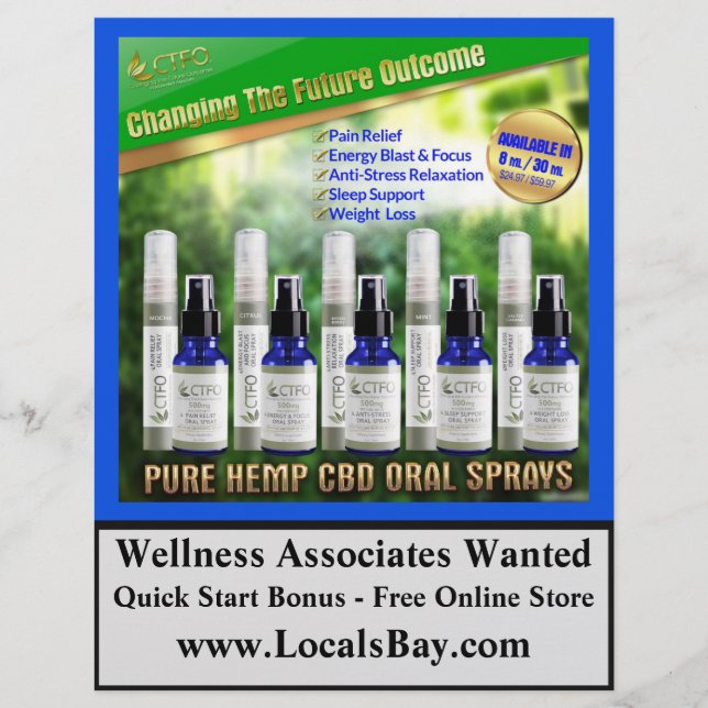 CTFO Business Flyer (Front)