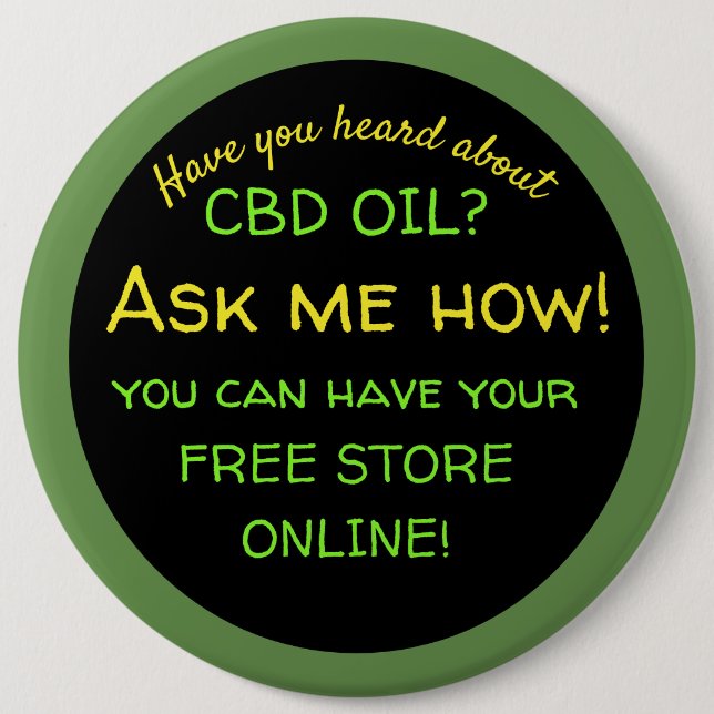 CTFO   for  independent  distributors 6 Cm Round Badge (Front)