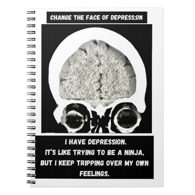 CTFOD_Ninja CTScan logo Notebook (Front)