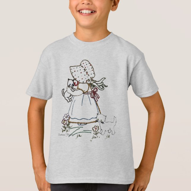 Ctholly --  child of Cthulhu & Holly Hobbie T-Shirt (Front)