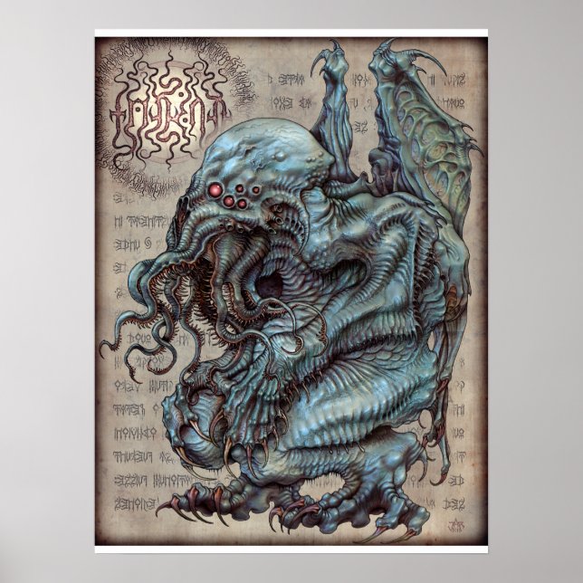 Cthulhu 18x24 poster (Front)