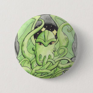 Cthulhu 6 Cm Round Badge