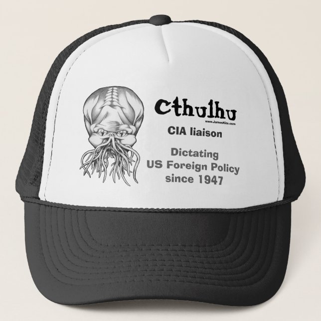 Cthulhu: CIA liaison Trucker Hat (Front)