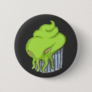 Cthulhu Cupcake 6 Cm Round Badge
