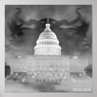 Cthulhu Does DC Poster