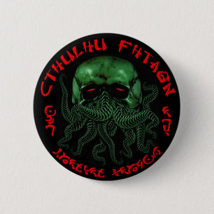 Cthulhu Fhtagn Button