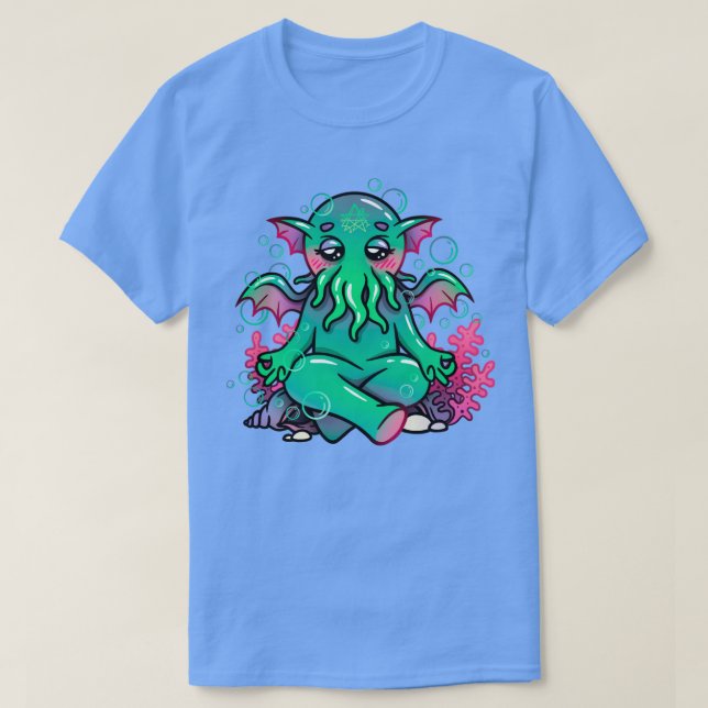 Cthulhu Fhtagn T-Shirt (Design Front)