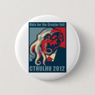 Cthulhu for President- 2012 6 Cm Round Badge