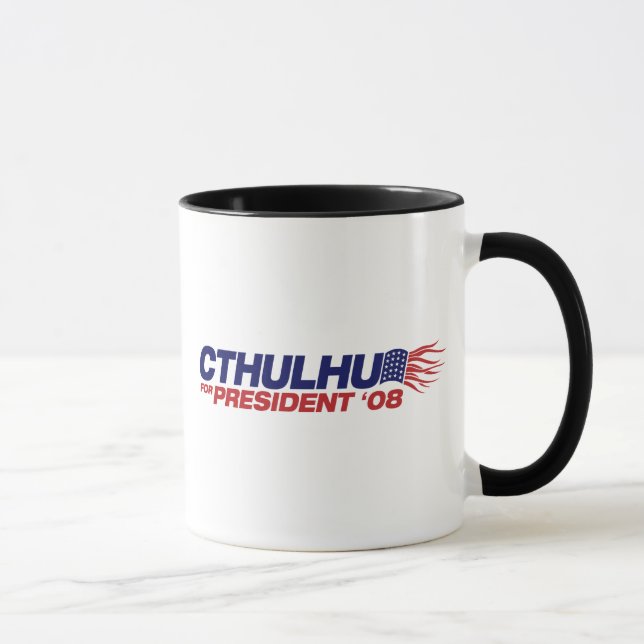 Cthulhu for President Mug (Right)