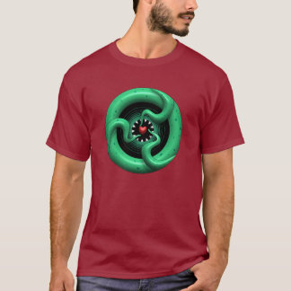 Cthulhu Heart Basic Dark T-Shirt