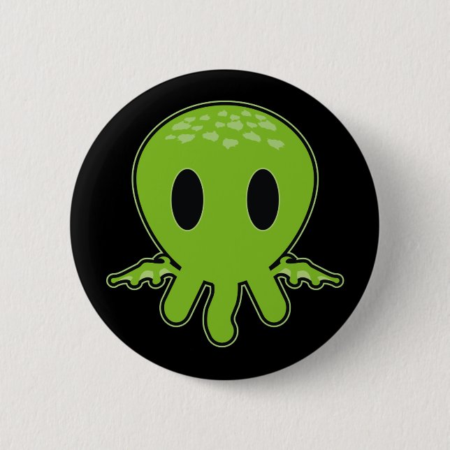 Cthulhu Jr - Icon 6 Cm Round Badge (Front)