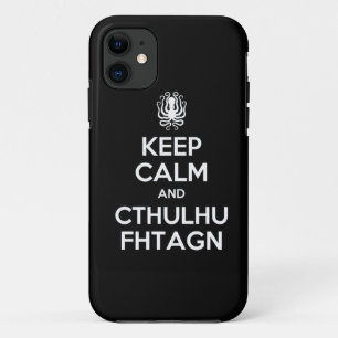 Cthulhu Keep Calm and Carry On iPhone 5 Case