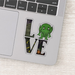 Cthulhu LOVE Sticker