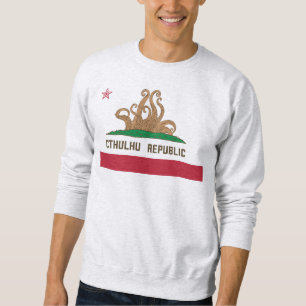 Cthulhu Republic California Flag Lovecraft Sweatshirt