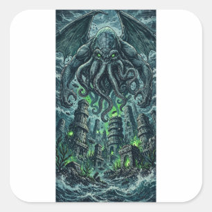 Cthulhu Rising Sticker