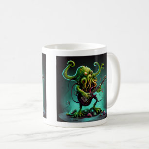 Cthulhu Rock 'n Roll Classic Mug, 11 oz Coffee Mug