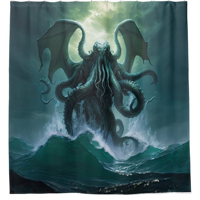 Cthulhu Shower Curtain (Front)