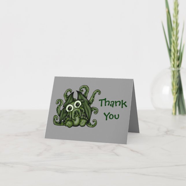 Cthulhu Thank You Cards (Front)