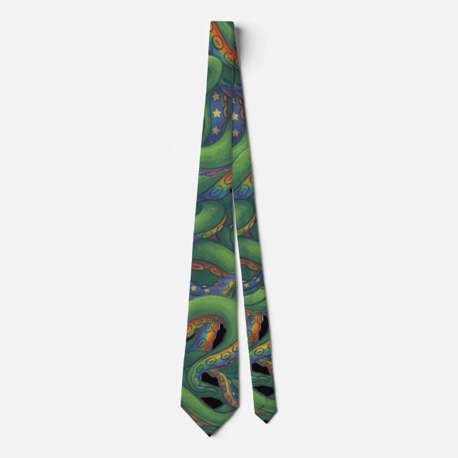 Cthulhu Trentacles Tie (Front)