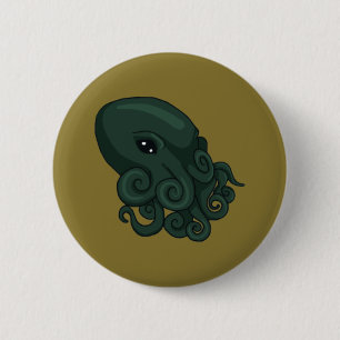 Cthulu Logo 6 Cm Round Badge